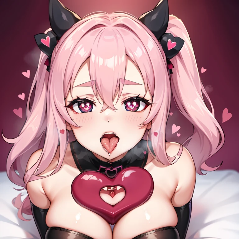 [Holara] Sticking out tongue Beautiful Woman Mouth open R18 Heart-shaped pupils [Illustration]